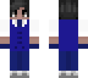 blue suit
