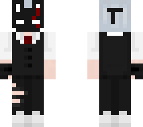 bunny mask and suit