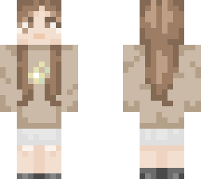 girl~brown hair~flower