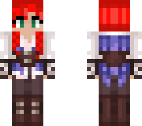 i love minecraft dungeons. does she remind you of anyone?