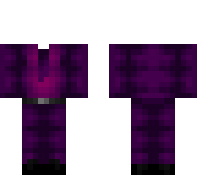 ob - dark magenta suit & tie