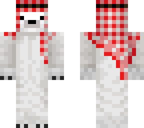 polar bear with a hat!
