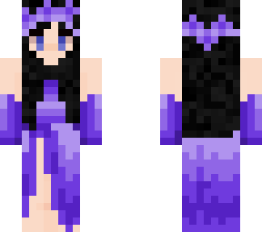 purple ball/prom dress