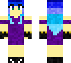 purple dress