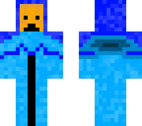 blue hooded character