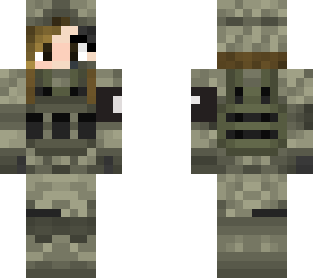 chica militar