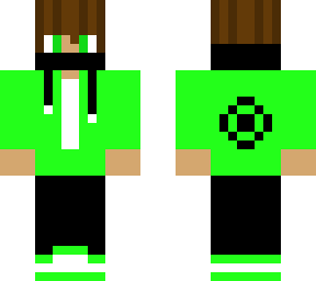 green gamer boy