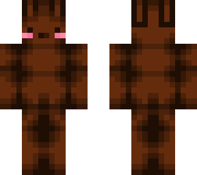 kawaii easter chocolate bunny