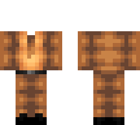 ob - tan brown suit & tie
