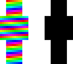 rainbow in square