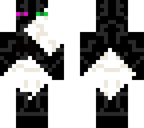 white enderman/black enderman