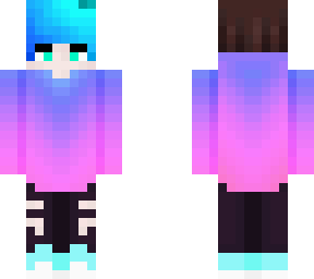 . neon hair updated version .