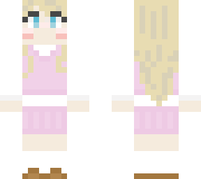 soft girl with blonde hair