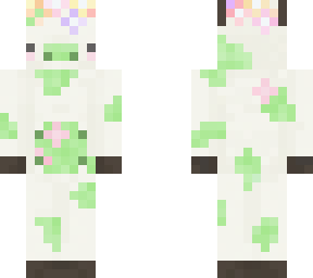 flower crown waterlily cow