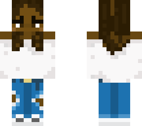girl with off the shoulder white sweater