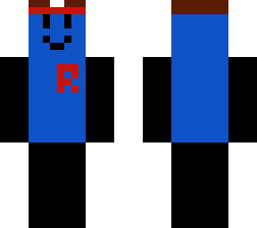 my roblox avatar but its a minecraft skin 2
