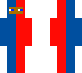 red and blue onesie