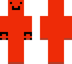 simple orange skin