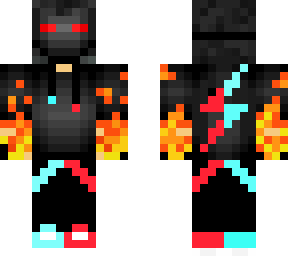 withered gamer with fire powers