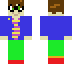 a boy with glasses