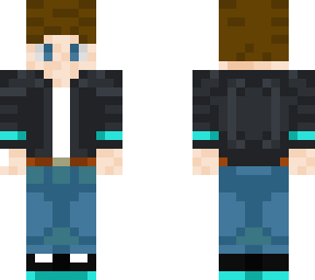 boy black & aqua jacket