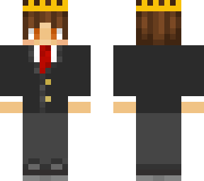 king in suit