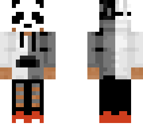 main skin ender hybrid panda disguise  dreads