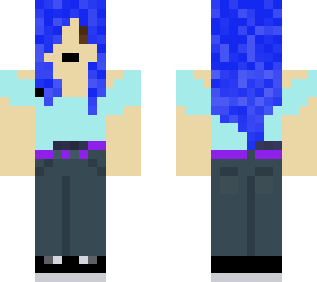 simple girl with dragon horns