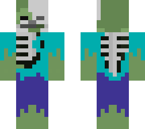skeletonised