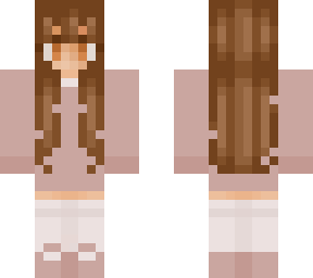- brown haired girl -