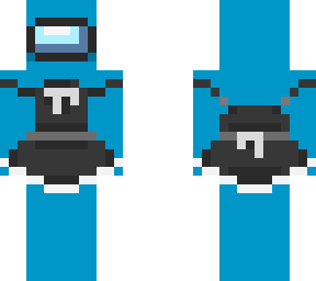 blue maid amongus