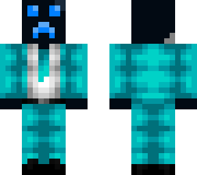 blue suit creeper