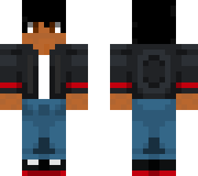 boy black & red jacket