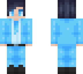 cool blue suit