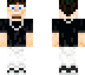 dean ryan in black tee & white windpants