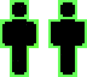 green neon guy