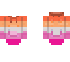 l esbian flag hoodie base ~ duckiezog