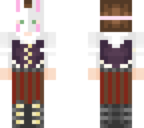 masked individual - rabbit
