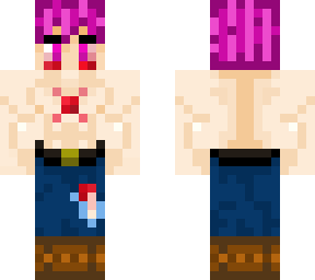 purazuma (purple plasma cloak, damaged)