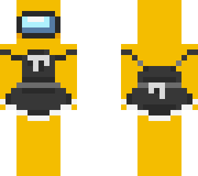 yellow maid amongus