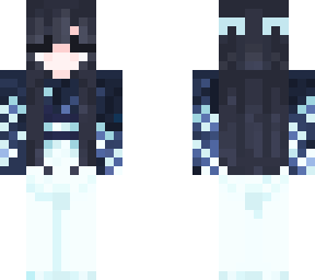 blue girl