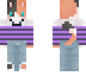 cat in purple