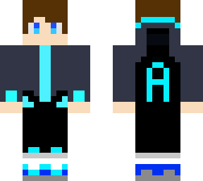 cyan hoodie gamer improved 2x