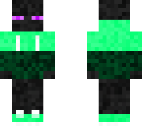 enderman with hoodie