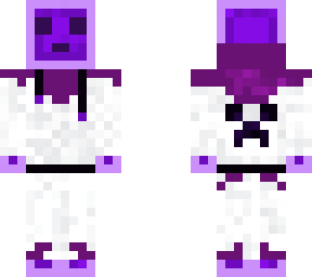 purple slime w white hoodie