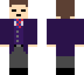 purple suit