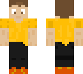 purpledragon30 bright yellow t-shirt steve style