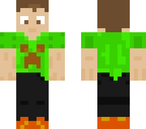 purpledragon30 creeper lime t-shirt steve style