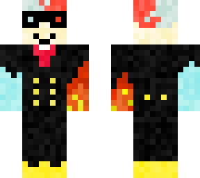 anime kid with fire and ice power