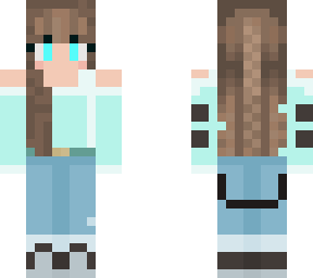 blue girl